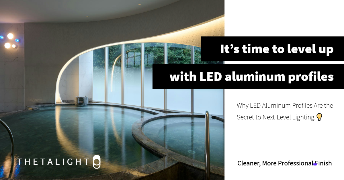Why LED Aluminum Profiles Are the Secret to Next-Level Lighting